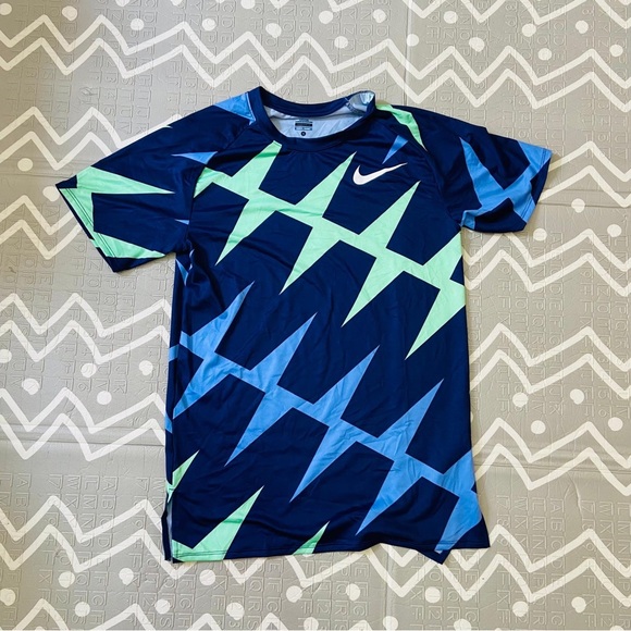 Nike Other - Nike Elite Pro Jersey CI1010-492 running Men Size Small Blue Green RARE